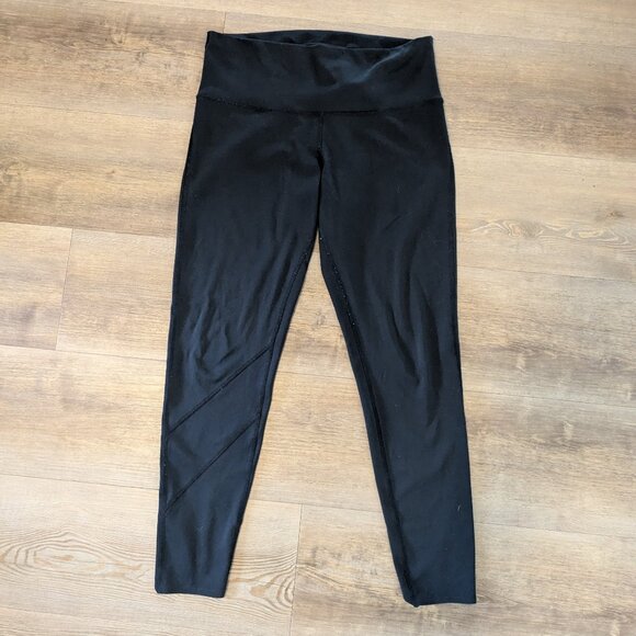 Cotopaxi Women’s Travel Base Layer Tights Leggings Black Medium Capri Split Back - Picture 1 of 6